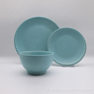 Оптовий користувач Nordic стиль глазурований керамічний посуд